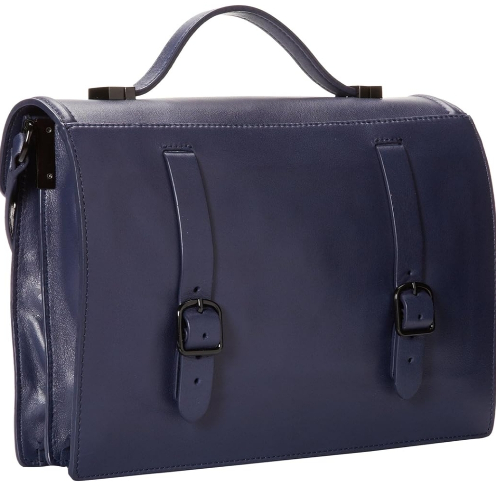 LOEFFLER RANDALL Rider Satchel Bag - Navy - Picture 7 of 8